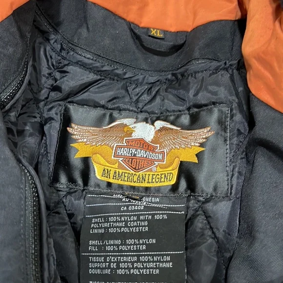 Harley Davidson biker jacket - Picture 3 of 5